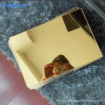 Акриловая пластиковая пластик Гуанчжоу Двусторонний зеркальный плексигласный лист